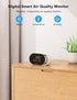 GoveeLife Smart Air Quality Monitor with PM2.5, WiFi, Temperature & Humidity Sensors, LED Display for Home & Office