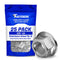 Fastenere Serrated Flange Nuts 3/8"-24 (25-Pack), Durable Stainless Steel 18-8 Hex Lock Hardware