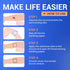 2x2 (20 Large Waterproof Bandages Silicone Foam Dressing for Sensitive Skin Wound Care, Adhesive Cohesive Pad