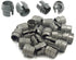 50pcs 1/2 Inch Non-Metallic Cable Connector, Snap Style Installation for Confined Areas, Single Cable