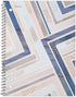 Mead Spiral Notebook, 1 Subject, 70 Sheets, College Ruled Paper, 10-1/2" x 7-1/2", Shape It Up, 1 Notebook (07152)