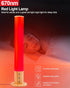 670nm Red Light Night Light Lamp for Sleep GlowPillar Red Nightlight Desk Lamp with Wavelength Multi-Color
