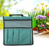 TOPINCN Garden Tool Pouch Foldable Portable Garden Kneeler Bench Kneeling Tool Bag Functional Storage Organizer