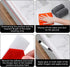 39 Inch Collapsible Shower Water Dam, Shower Threshold Water Barrier, Silicon Water Blocker