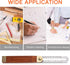 9 Inch Sliding T-Bevel Gauge, DOITOOL Woodworking T Bevel Angle Finder with Hardwood Handle and Metric Marks