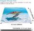 Sea Turtle Mouse Pad Non-Slip Rubber Base Gaming MousePads for Computers Laptop Office,Cute Mouse Pads with Designs for Women,9.5"x7.9"x0.12" Inch(240mm x 200mm x 3mm) by CANFLASHION