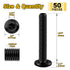 M6 x 40mm 50Pcs Flat Head Hex Socket Cap Screws, 304 Stainless Steel Furniture Bolts, Black Oxide & Hex Spanner