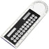 Black Mini Calculator, Portable Pocket Handheld 3 in 1 Solar Powered Calculator Ruler Magnifier for Students Kids