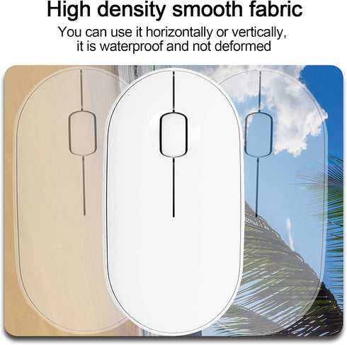 GZXHS 5x6inches Small Mouse pad mall, only Takes up Mouse Space, Mini Travel Carry Washable Non-Slip Rubber Base