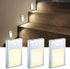VST Motion Sensor Step Night Light, Rechargeable Battery Powered Stair Lights with