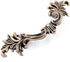 JETLAND 4-Pack, 4" PW1618ABR102 French Provincial Drawer Pulls - Antique Brass, Hole Centers, Vintage Shabby Chic Pulls