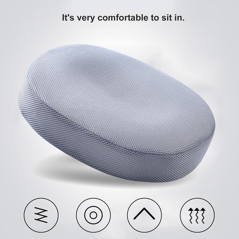 Tailbone Luqeeg Donut Pillow Seat Cushion, Memory Foam Seat Chair Cushion Orthopedic Memory Foam Mesh Breathable