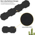 Ergonomic Mouse Pad with Wrist Support Gel and Keyboard Wrist Rest Set + Coaster, Cute Non-Slip Rubber Base Mousepad,