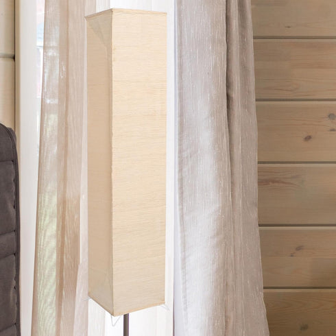 Foldable Japanese Paper Floor Lamp Shade - Light Cover for Home