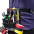 KUNN Electrician Tool Pouch - Durable Small Basic Maintenance Tool Pouch Belt with Belt Clip by KUNN