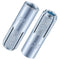 Wensilon 20 pcs 1/2"-13 Premium Zinc Plated Carbon Steel Drop in Anchors Assortment for Solid Concrete