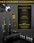 Tugote 61PCS Set 1/4'' Nutsetter, S2 Impact Nut Driver - Magnetic Deep Nut Drivers for Drills Metric & SAE, Socket