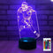 EPIC GADGET 3D Remote Night Stand Light, EpicGadget Optical Illusion Visualization LED Night Light