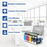 DOUBLE D Upgraded LC20E Compatible Replacement Ink Cartridges (8 Pack) for Brother MFC-J985DW, J775DW Printers