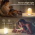G Keni LED Touch Bedside Table Lamp, Dimmable Nursery Night Light for Kids, USB Rechargeable Small Lamp,