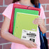 Mead Spiral Notebooks, 6 Pack, 1-Subject, College Ruled Paper, 8" x 10-1/2", 70 Sheets, Assorted Pastel Colors