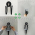 Pmsanzay 2 Pack Strong Magnetic Garage Storage Hooks, Heavy Duty Organizer with Rubber Coating for Tools