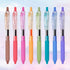 WRITECH 8ct Gel Pens - Fine Point 0.5mm Multicolor Ink, Smooth Writing, No Smear for Journaling, Drawing