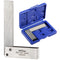 Machinist Square Precision Engineer Wide Seat Square, 90 Right Angle Ground Hardened Steel Angle Ruler 3.2 x 2 Inch