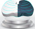 FENGMIAN Natural Latex Seat Cushion - Soft, Bouncy and Relieves Pressure - Suitable