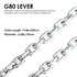 NORJIN Chain Drum Lifter, 2000 lbs Capacity Vertical Hoist Barrel Lifter with G80 Chain for 55 Gallon Drums