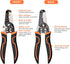 Wire Stripper Crimper Pliers Set for AWG 10-22, 2 PCs Wire Stripping Crimping Tool, Wire Strippers with Wire Cutter for Stripping Solid Wires, Crimping Terminal Wire Connector, Cutting Wires Cables by VANJOIN