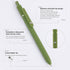 FIOVER Gel Pens, 10pcs 0.5mm Quick Dry Black Ink Pens, Fine Point Smooth Writing for School Office Home Supplies