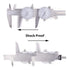 DDLR-0605 Dial Caliper - 0-6 Inch Double Shock Proof Stainless Steel