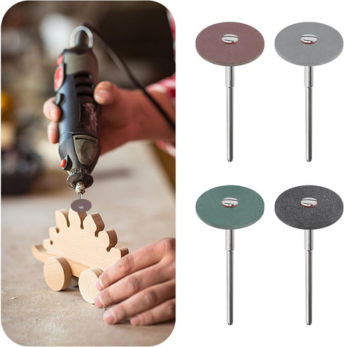 The Lord of the Tools 52-Piece Polishing Wheel Assortment with 2.35mm Mandrel Shank for Jewelry Making, Woodworking