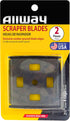 ALLWAY 42B 4-Edge Scraper Blade, 2-1/2", 2 Pack for Wood and Painting Applications