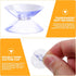 100pcs 10x20mm NUOBESTY Glass Table Top Spacers Dual-Sided Non-Slip Suction Cups Furniture Bumper Pads for Desk