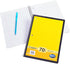EPI Spiral Notebook, 1 Subject Wide Ruled Paper, 70 Sheets (Yellow, 3)