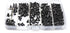 iexcell 250 Pcs M3 x 6/8/10/12/16 Alloy Steel Hex Socket Flat Head Cap Screws Assortment Kit, Black Oxide Finish