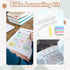 Bible Study Supplies, Bible Tabs and Highlighter Set with Ballpoint Pen, Transparent Sticky Notes, Christian Gifts