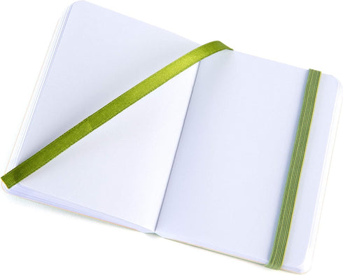 Pentalic 3" x 4" Pocket Sketchbook Traveler Journal, 160 Pages, Olive Green by Pentalic