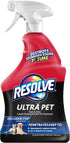 Resolve Ultra Pet Odor and Stain Remover Spray, 32oz Carpet Cleaner