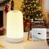 2 Pack 3 Dimmable FRIDEKO HOME RGB Touch Bedside Lamp for Nightstand, Color Temperatures Rechargeable Battery Night