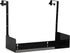 Wallniture Bali Bookshelf and Desk Organizer Tray, Black Cube Storage Organizer for Home Office