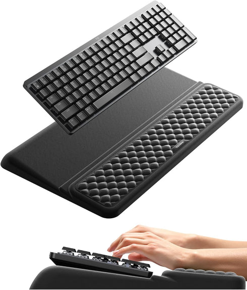 Vaydeer Wrist Rest with Keyboard Stand, Computer Wrist Support Pad, Ergonomic Keyboard