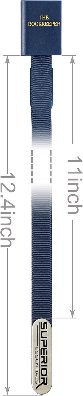 Bookmark-Clip On Attachable Ribbon Bookmark & Place Holder, Set of 3