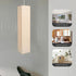 Uonlytech Japanese Paper Floor Lamp Shade: Foldable Replacement Lampshade for Standing Lamp, Light Yellow Decorative