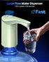 5 Redsack Rechargeable Water Dispenser Pump for Gallon Bottle, Electric USB-C Large Flow Water Jug Dispenser, Portable