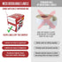 MESS Dissolvable Food Labels, Blank, 1x2, 500/Roll, Dissolves in 30 Seconds or Less, Removable Pantry, Meal Prep & Food