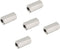 5PCS M6 X 1-Pitch 10mm Length 304 Stainless Steel Metric Hex Coupling Nut