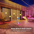 10ft 3.3ft Heart Curtain Lights Battery Operated Valentines Day Decor, x Warm White & Multicolor Twinkle Fairy String